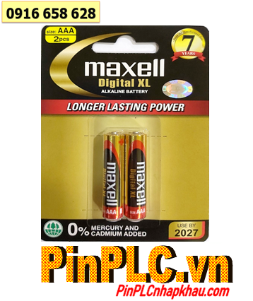 Pin Maxell LR03 (2B) XL; Pin AAA 1.5v Alkaline Maxell LR03 (2B) XL Made in INdonesia 